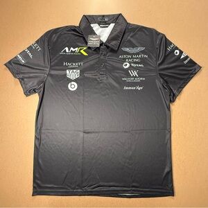 Aston Martin Racing Team Polo Shirt XL 🏎️ Brand New